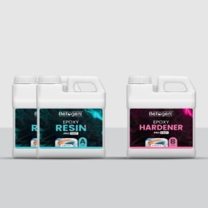 Betogen Epoxy Resin 2 : 1 Ratio Resin and Hardener 15kg set - Crystel Clear Resin - 10kg and hardener 5kg, Art and Craft, DIY, Begginers Resin Art kit [Resin : Hardener - 10kg : 5kg]